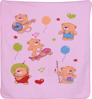 

Shop Frenzy Cartoon  Hooded Baby Blanket(Cotton, Pink