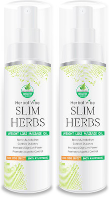 

Herbal Vibe Fat Burning Oil 100% Ayurvedic(200 ml)