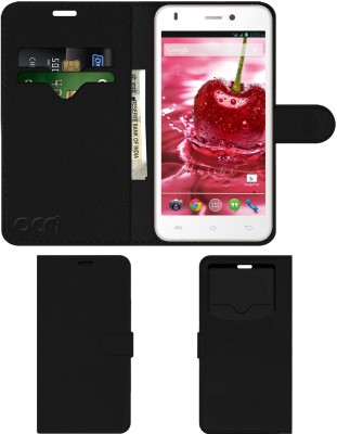 ACM Flip Cover for Lava Iris X1 Grand(Black, Cases with Holder, Pack of: 1)