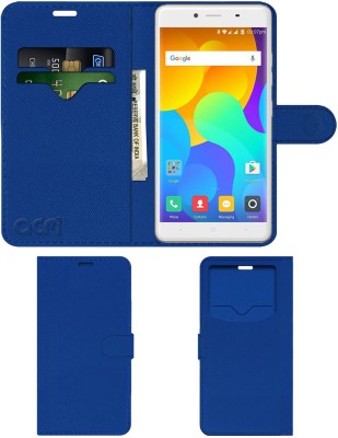 ACM Flip Cover for Yu Yureka 2(Blue, Cases with Holder, Pack of: 1)