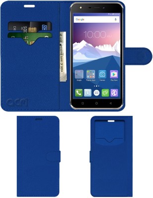 ACM Flip Cover for Karbonn K9 Viraat(Blue, Cases with Holder, Pack of: 1)