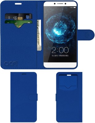 ACM Flip Cover for LeEco Le Max2(Blue, Cases with Holder, Pack of: 1)