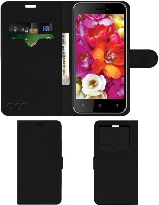 ACM Flip Cover for Karbonn Titanium Vista 4g(Black, Cases with Holder, Pack of: 1)