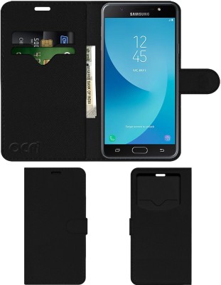 ACM Flip Cover for Samsung Galaxy J7 Max(Black, Cases with Holder, Pack of: 1)