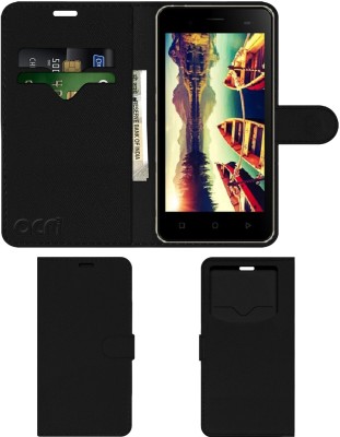 ACM Flip Cover for Micromax Bolt Supreme 4(Black, Cases with Holder, Pack of: 1)