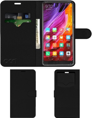 ACM Flip Cover for Mi Mix 2(Black, Cases with Holder, Pack of: 1)