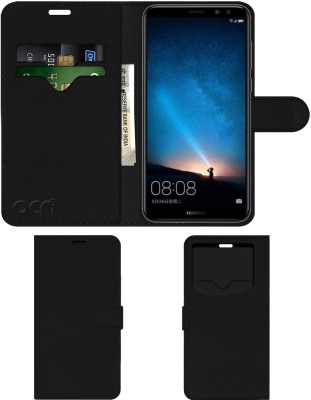 ACM Flip Cover for Honor 9 Pro(Black, Cases with Holder, Pack of: 1)