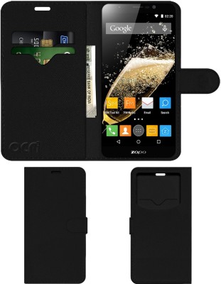 ACM Flip Cover for Zopo Zp951 Speed 7(Black, Cases with Holder, Pack of: 1)