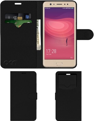 ACM Flip Cover for Coolpad Note 6(Black, Cases with Holder, Pack of: 1)