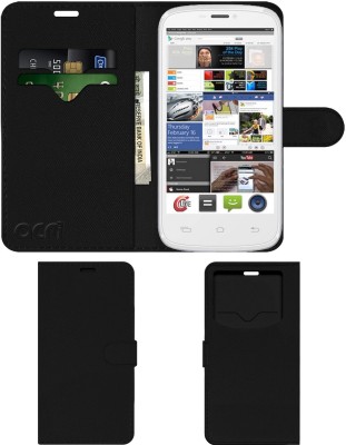 ACM Flip Cover for Celkon Signature Hd A119q(Black, Cases with Holder, Pack of: 1)