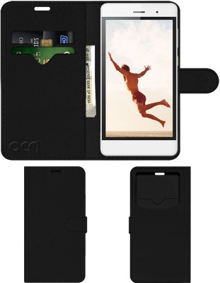 ACM Flip Cover for Micromax Canvas Spark 4g(Black, Cases with Holder, Pack of: 1)