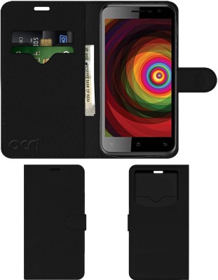 ACM Flip Cover for Karbonn Titanium Dazzle S201(Black, Cases with Holder, Pack of: 1)