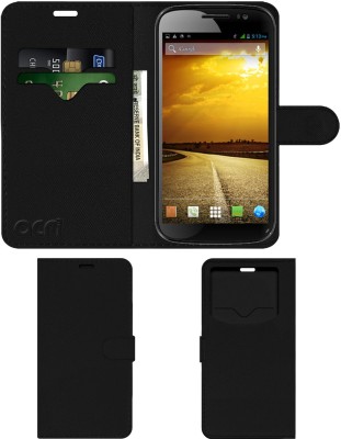 ACM Flip Cover for Micromax Duet 2 Eg111 Cdma Gsm(Black, Cases with Holder, Pack of: 1)