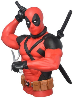 Monogram Deadpool Ready Coin Bank(Red)