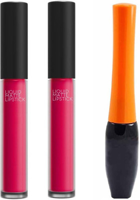 

Vedy two lipstick with one eyeliner(Set of 3)