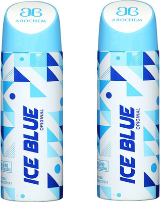 

AROCHEM ICE BLUE AND ICE BLUE DYNAMIC PURE DEODORANT Deodorant Spray - For Men & Women(200 ml, Pack of 2)