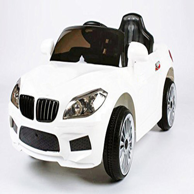 

Baybee Battery Operated Car with Suspension, Power Display with MP3 Player | Parental Remote, Seatbelt - White Car Battery Operated Ride On(White)