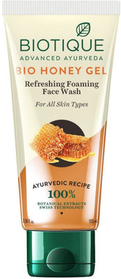 

BIOTIQUE BIO Honey Gel Face Wash for All Skin Types, 100 ml Face Wash(0.1 ml)