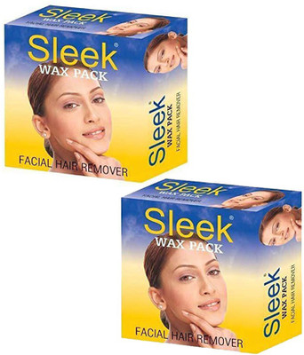 

sleek FACIAL HAIR REMOVER FOR ALL SKIN TYPES Wax(80 g, Set of 2)