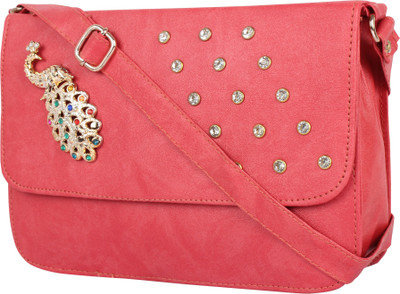 

Shokeen Collection Sling Bag(Pink)