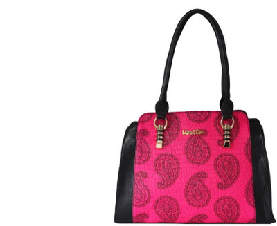 

Vestta Shoulder Bag(Black, Pink)