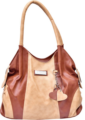 

Al Jazeera Shoulder Bag(Brown, Beige), Beige;brown