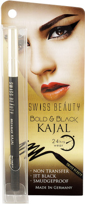 

Swiss Beauty Kajal Pencil-Black(Black)