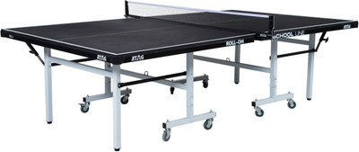 

Stag School Line Black Top Rollaway Indoor Table Tennis Table(Black)