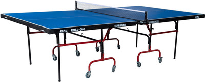 

Stag Club Rollaway Indoor Table Tennis Table(Blue, Red)