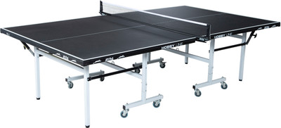 

Stag Hobby Line Black Top Rollaway Indoor Table Tennis Table(Black)