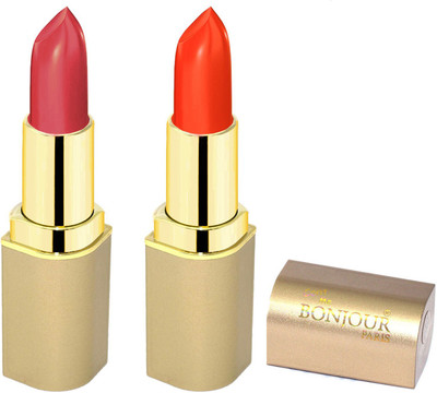 

Bonjour Paris Creamy matte lipstick I6(orange, mauve, 8 g)