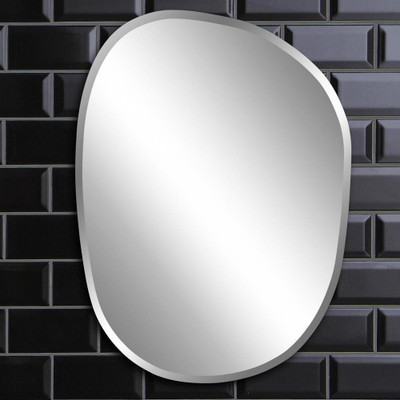 Prettifying homes QG-FL-045 Bathroom Mirror(Decorative)