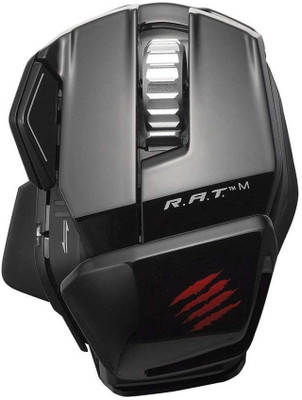 

Mad Catz Wireless Mobile Gaming Wireless Optical Gaming Mouse(USB 2.0, Black)
