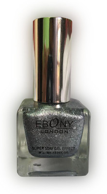 

Ebony Quick Dry Mirror Nail Paint - Silver Sparkle Color Silver Sparkle Color