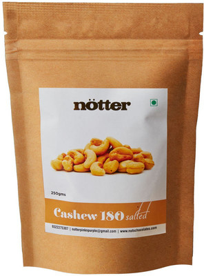 

notter CASHEW NUT SALTED 180(250 g, Vacuum Pack)