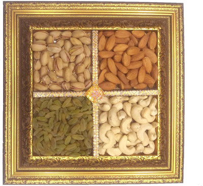 

Bellanuts Assorted Dry Fruits KNGA1 Raisins, Almonds, Cashews, Pistachios(350 g, Box)