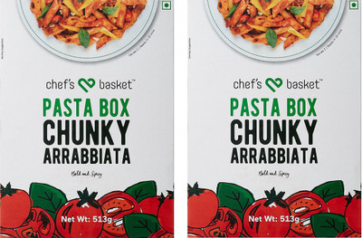 

Chef's Basket 8906057022991 Penne Pasta(Pack of 2, 513 g)