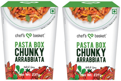 

Chef's Basket 8906057023325 Penne Pasta(Pack of 2, 237 g)