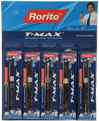 

Rorito MAXTRON (TERA) ROBOTIC FLUID INK SYSTEM PEN BLUE PACK OF 5 PCS Gel Pen(Pack of 5), Rorito TERA MAX (T-Max) Gel Pen(Pack of 5)