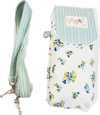 

FORE TREND Pencil Case Pen Pouch Bag Storage Sling Pouch School Supplies Art Canvas Pencil Box(Set of 1, Dark Green)