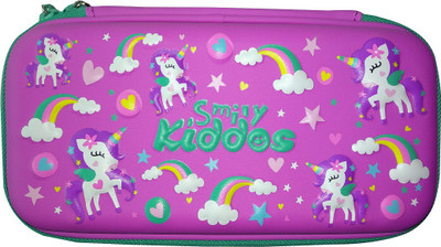 

smily kiddos eva small pencil box star Art EVA Pencil Box(Set of 1, Purple)