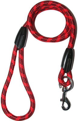 

Dog Spot DS-11015 73 cm Dog Cord Leash(Red, Black)