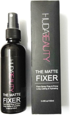 

Huda Beauty The MATTE FIXER (Face Spray Prep & Prime Long Lasting & Hydratant) Primer - 100 ml(black)