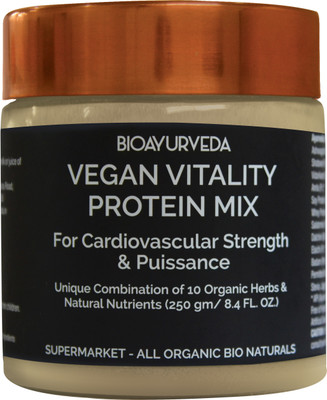 

BioAyurveda VEGAN VITALITY PROTEIN MIX 250 g Protein Blends(250 g, Unflavored)