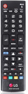 

LG 100% Universal All LED/LCD/PLASMA TV (No Need Match Tv Model) Remote Controller(Black)