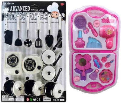 

skyler combo of Kitchen Unit Play & Fashion Beauty Set