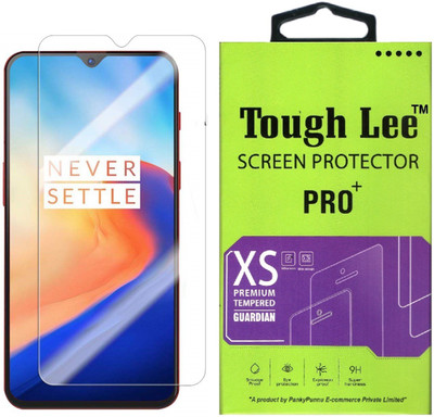 Tough Lee Tempered Glass Guard for OnePlus 6T(Pack of 1)