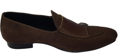 

F foot Ffoot-SH-AL0348 Loafers For Men(Brown