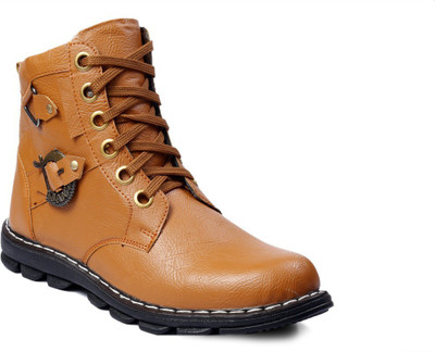 

Brooke Trendy & Cool Boots For Men(Tan