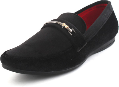 

Amanio Leather Loafers Shoes For Men Bellies For Men(Blue